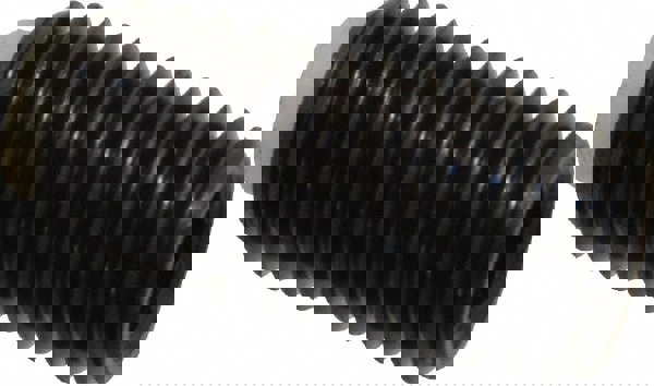 Set Screw: M10 x 1.50 x 20 mm, Soft Tip Point, Steel, Grade 5.8